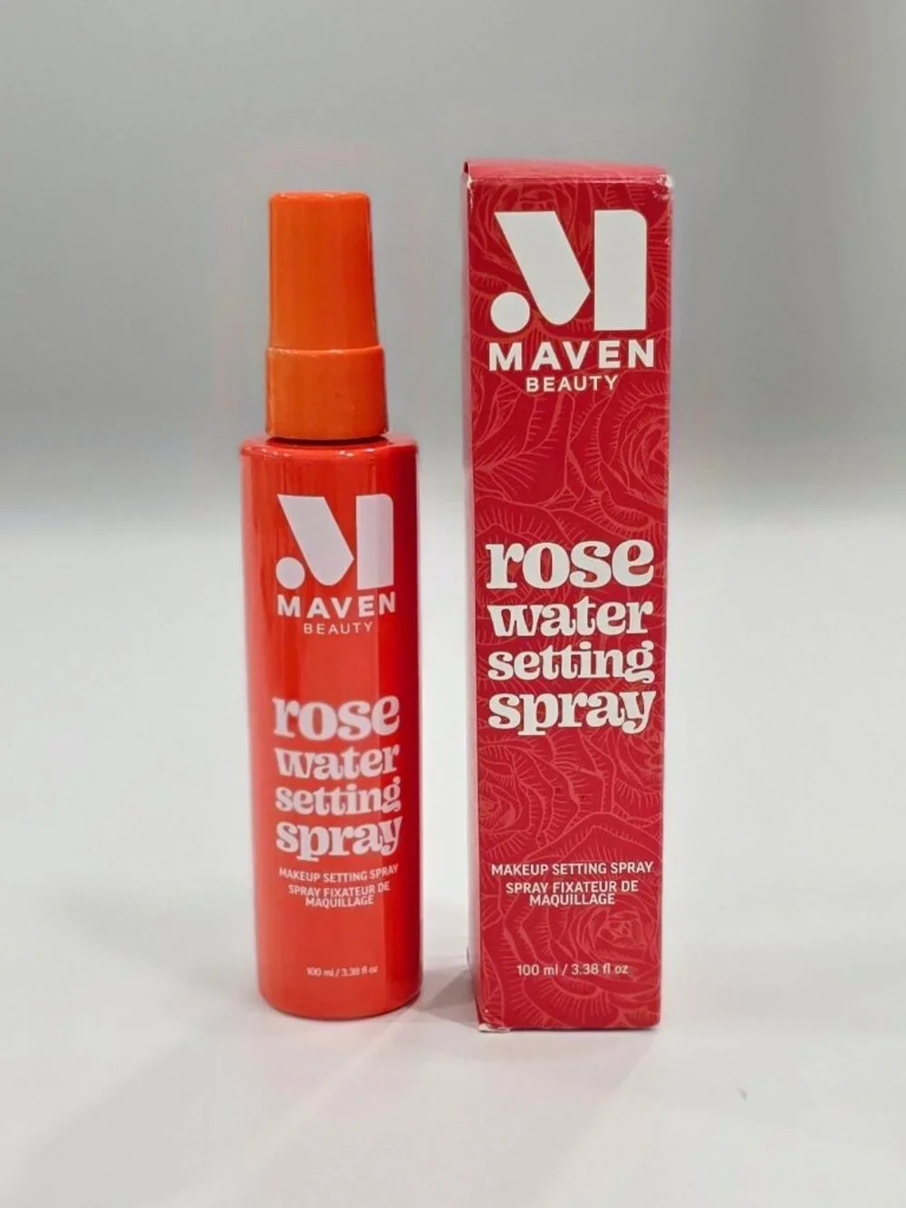 Maven Beauty ✦ Rose Water Setting Spray ✦ Makeup Finishing Mist Vegan 100ml NWT